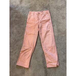 Pilcro Peach Pants Straight Leg Pockets Size 28